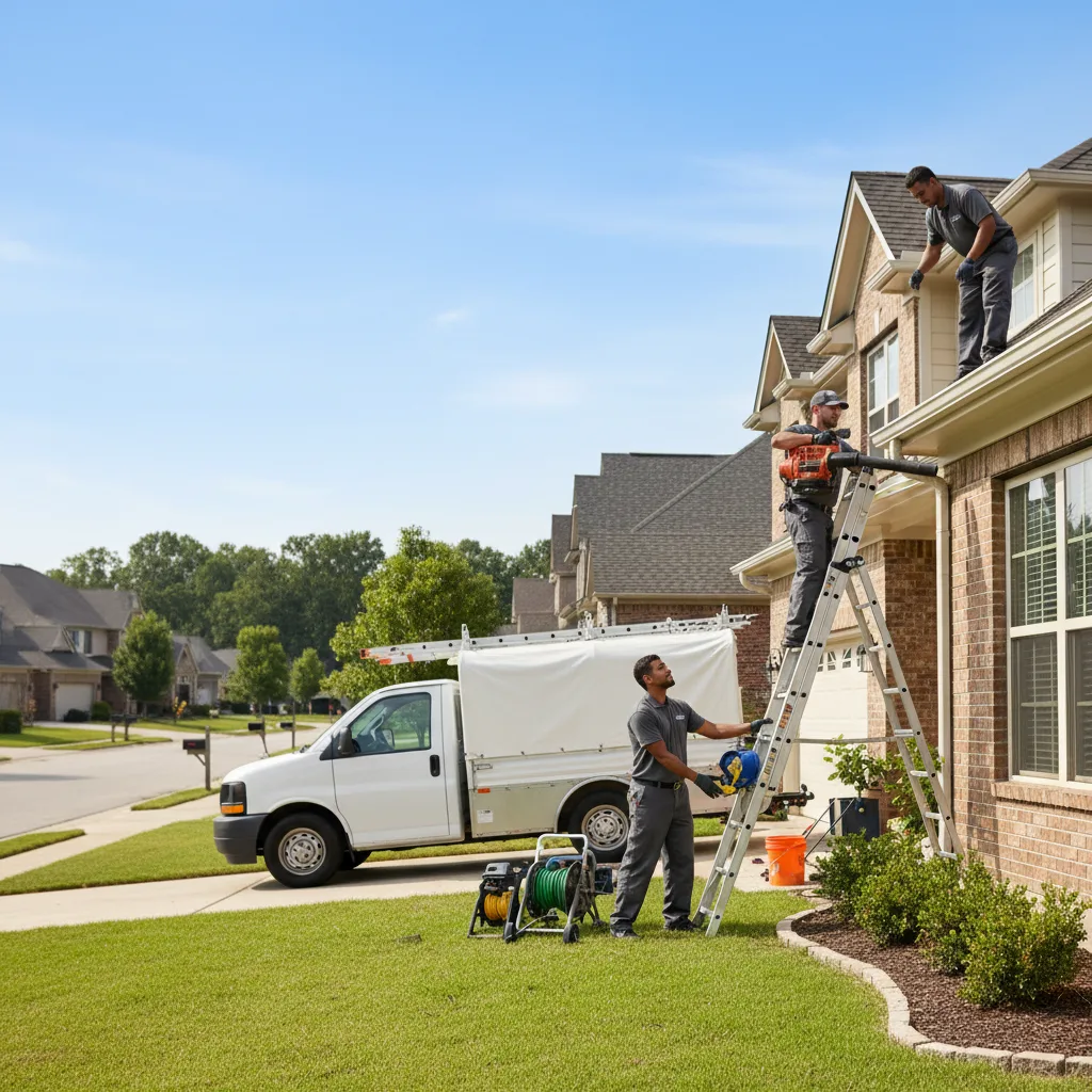 Home Gutter Service in Coupland, TX near me